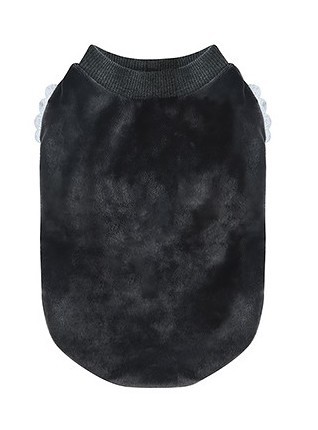 Butterfly dog ​​sweatshirt black | PETZWELCOME