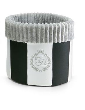 Box for dog toys MONTE CARLO black | PETZWELCOME