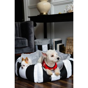 Box for dog toys MONTE CARLO black | PETZWELCOME