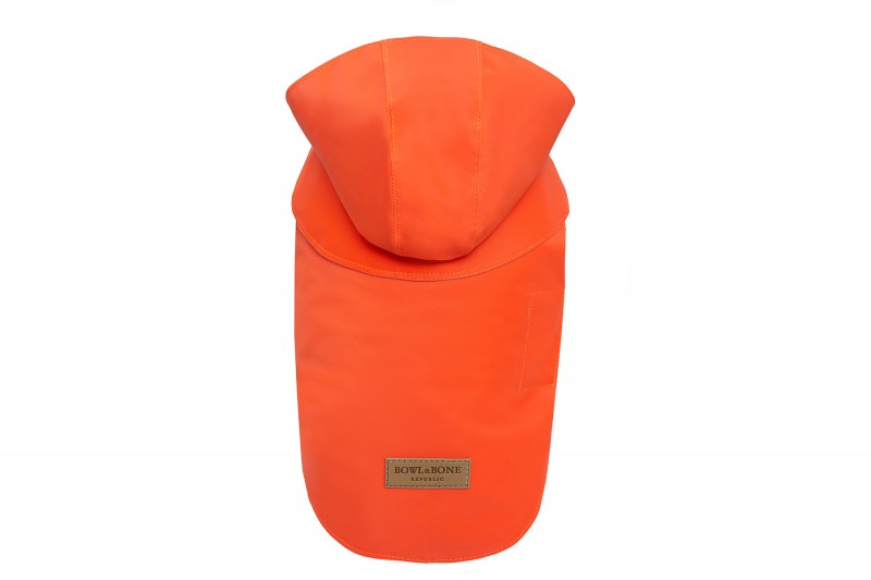 Dog raincoat STORM orange