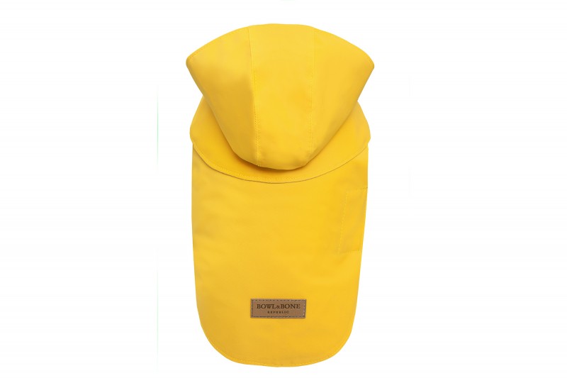 Dog raincoat STORM yellow