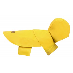 Dog raincoat STORM yellow