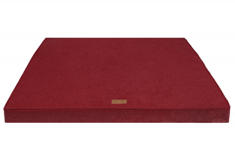 Orthopedic mattresses for dog BLISS red