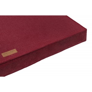 Materac ortopedyczny dla psa BLISS czerwony | PETZWELCOME