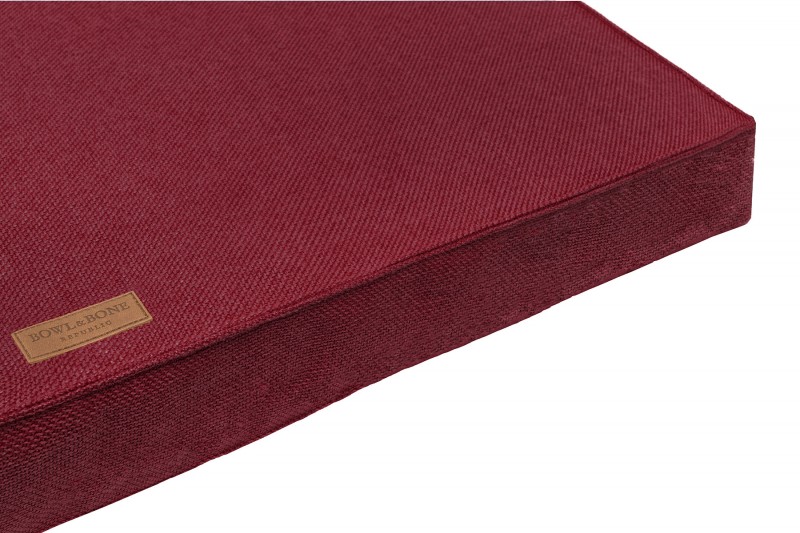 Orthopedic mattresses for dog BLISS red