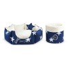 Pet bed Los Angeles navy blue