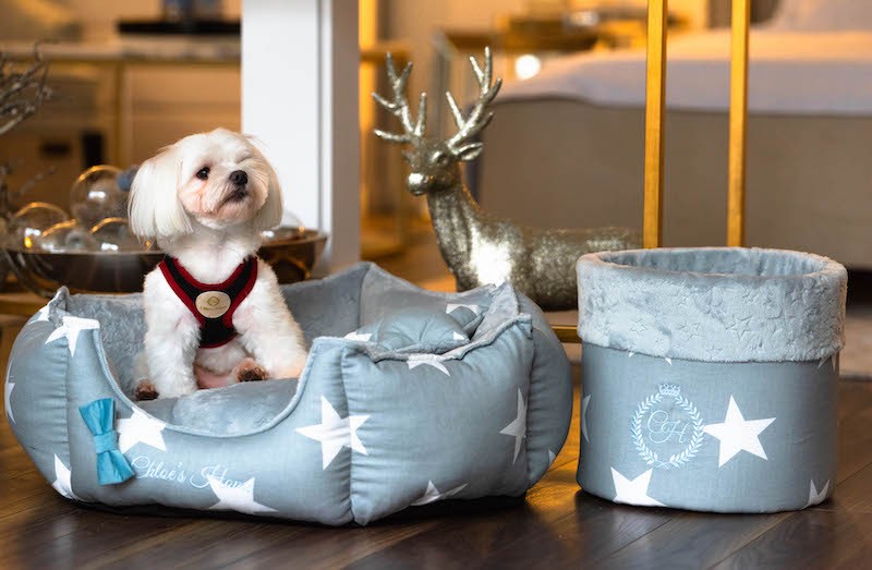Pet bed Los Angeles gray