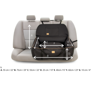 ERO SOFT How are you summer dog car seat max 25kg | Bebobi | PETZWELCOME