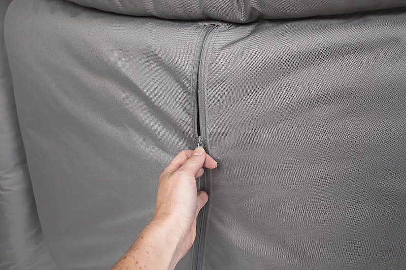 Dog bed PONTON RICO - gray | Lauren Design | PETZWELCOME