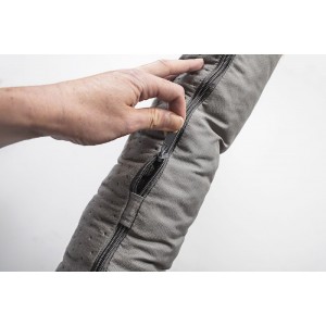 Legowisko dla psa PONTON RICO - szare | Lauren Design | PETZWELCOME