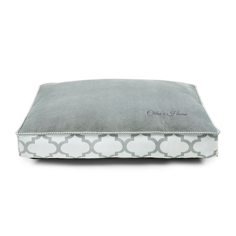 Pet bed RIO white and gray