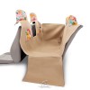 Car seat cover for a dog „KUKO+” PAWRADISE | Bebobi | PETZWELCOME