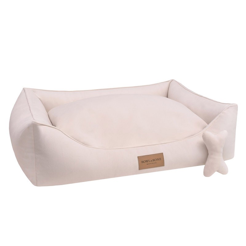 Dog bed  CLASSIC cream| Bowl and Bone Republic | PETZWELCOME