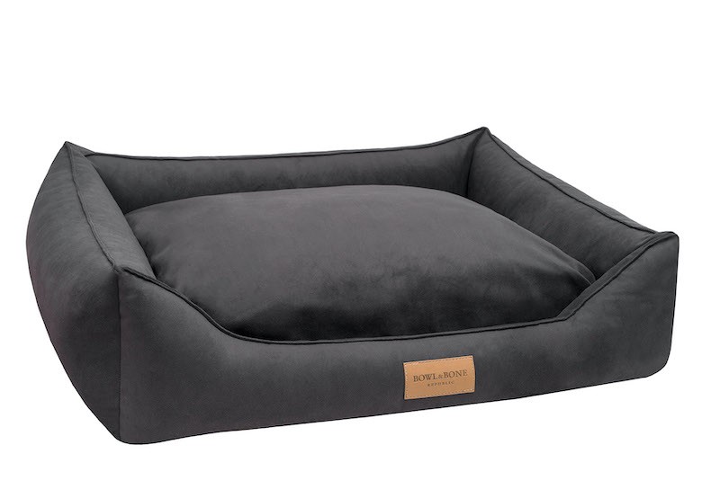 Dog bed  CLASSIC graphite | Bowl and Bone Republic | PETZWELCOME