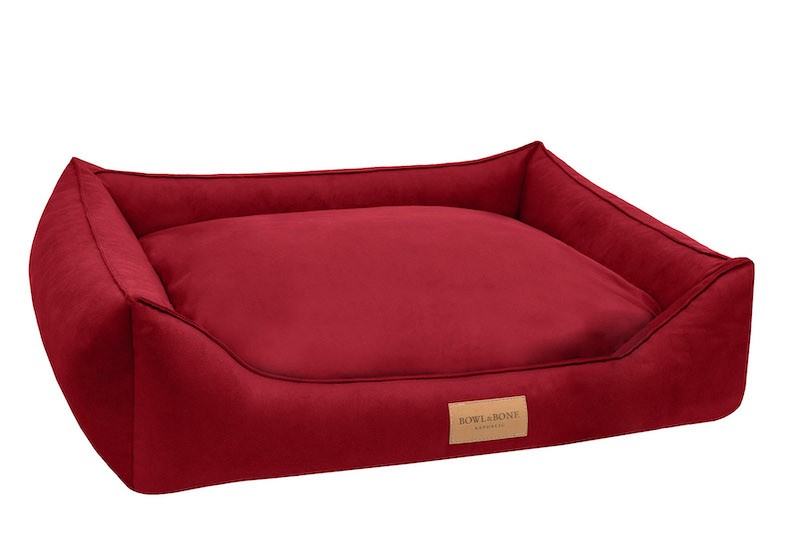 Dog bed  CLASSIC red | Bowl and Bone Republic | PETZWELCOME