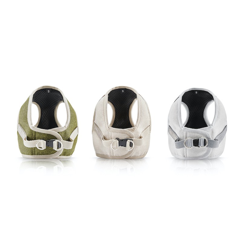 Szelki typu kamizelka Copenhagen złote | PETZWELCOME