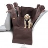 Car seat cover for a dog „KUKO+” Brown | Bebobi | PETZWELCOME