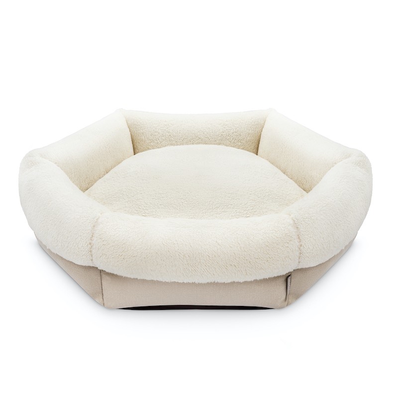 Tallinn ecru pet bed