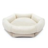 Tallinn ecru pet bed