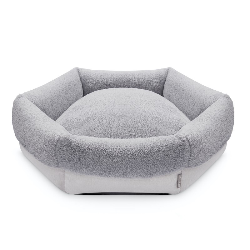 Legowisko z barankiem Tallin szare| PETZWELCOME