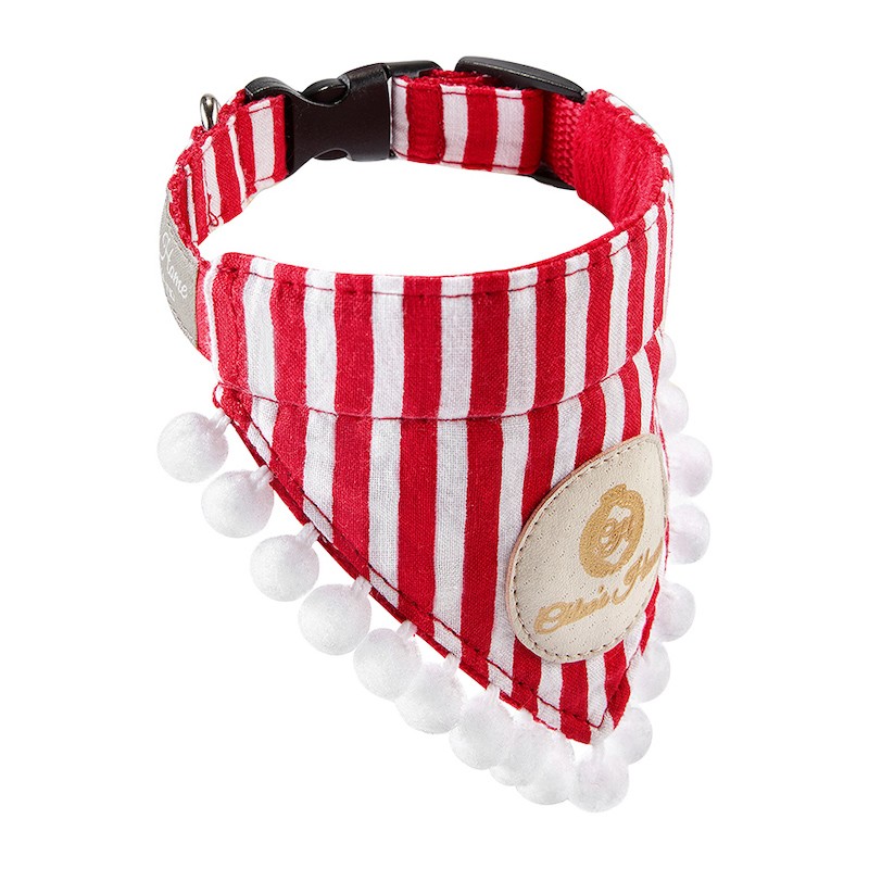 Dog bandana MONACO red